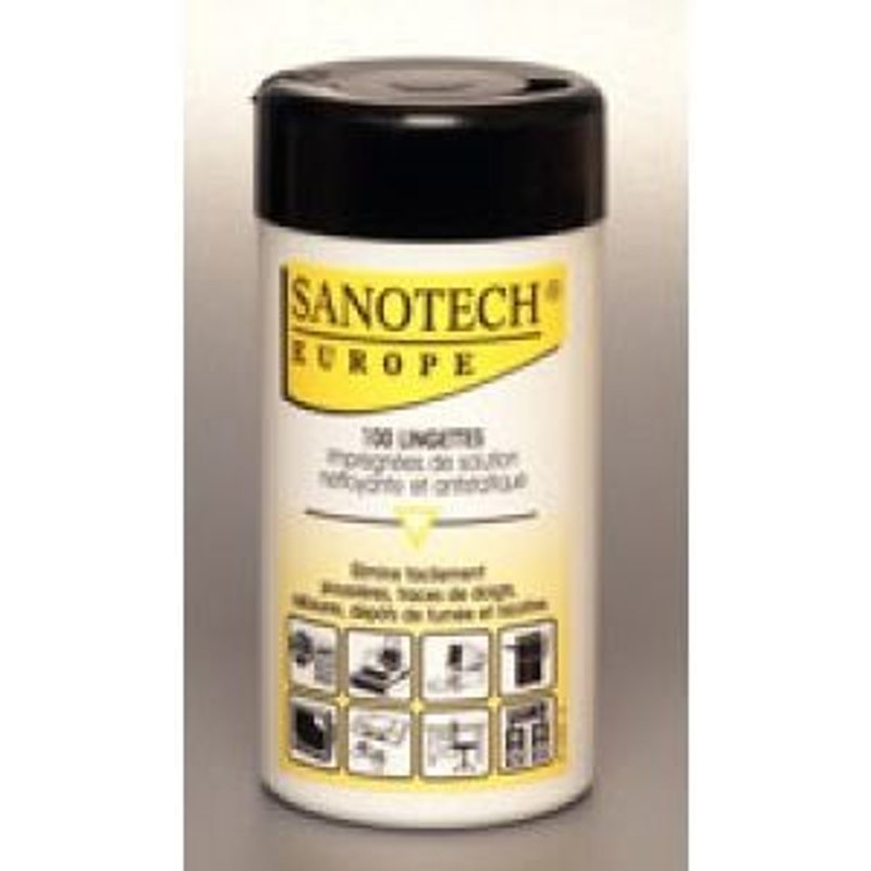 100 pcs Lingettes nettoyantes ST0170 Sanotech