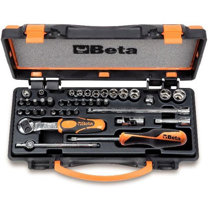 Coffret Beta de 11 douilles 6 pans, 20 embouts et 8 accessoires 900/C11 009000971