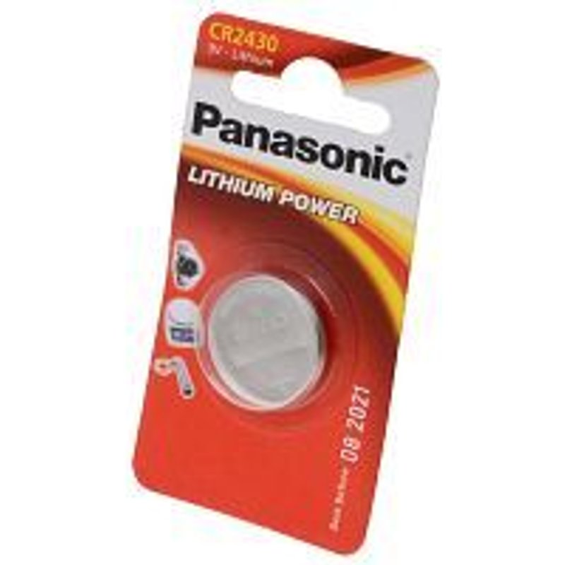 Panasonic CR2430L/1BP - Batterie CR2430 - Li - 285 mAh