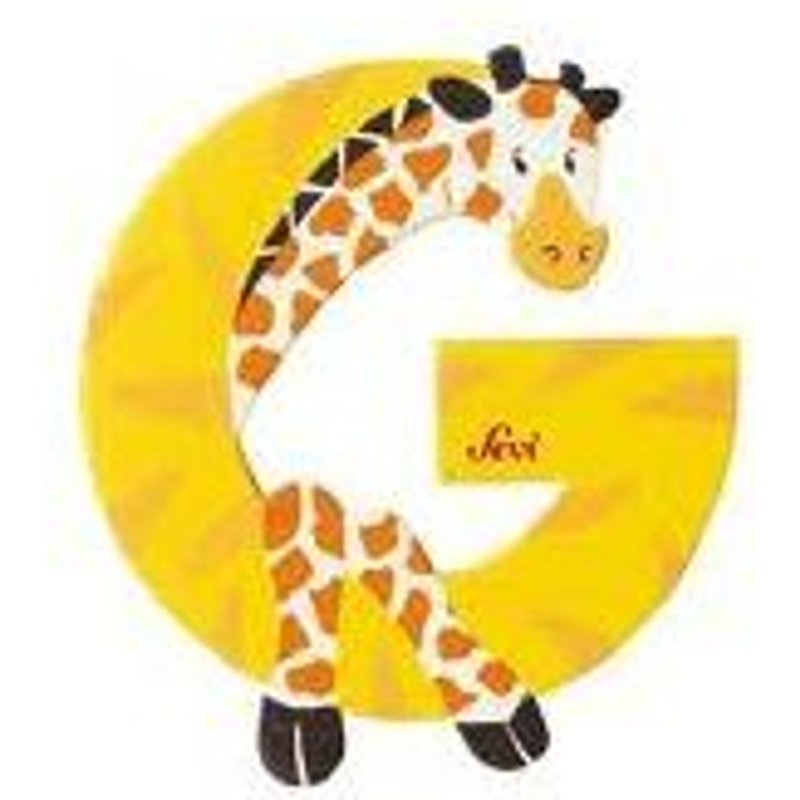 Sevi - Lettre Zoo - G