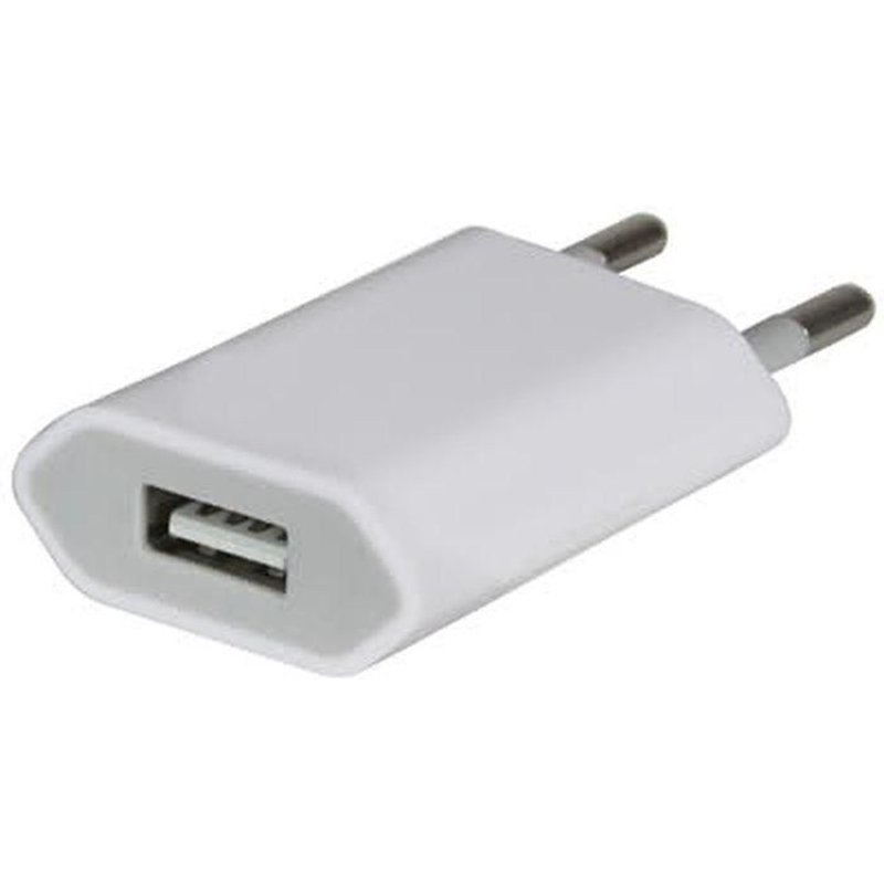 Chargeur Secteur 220v > Usb Femelle 5v Type Apple Pour Cable Usb Iphone