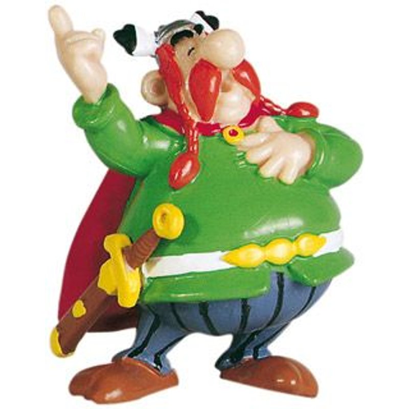 Astérix Figurine Abraracourcix Le Chef 6 Cm