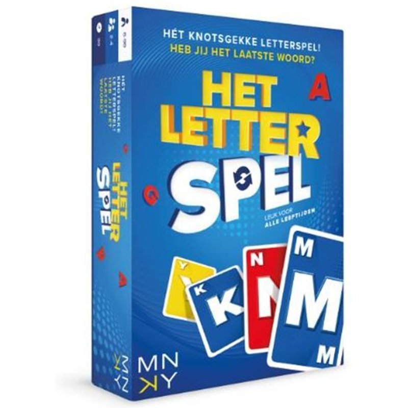 Rebo Rebo Spel: Het Letterspel - Kaartspel. 6+