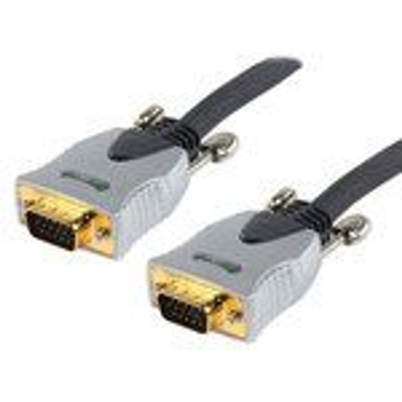 Neklan - Câble VGA - HD-15 (VGA) (M) pour HD-15 (VGA) (M) - 10 m - noir