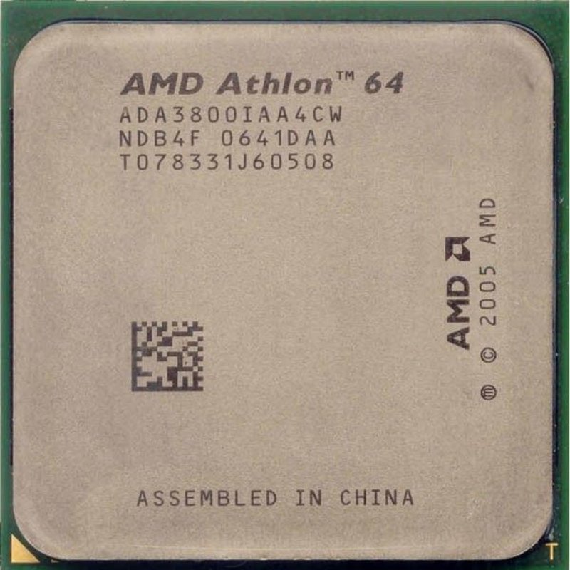 Processeur CPU AMD Athlon 64 3800+ 2.4GHz 512Ko ADA3800IAA4CW Orleans Socket AM2
