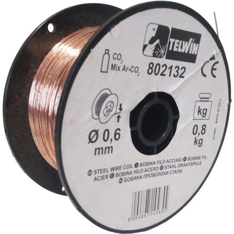 Fil acier non fourré TELWIN