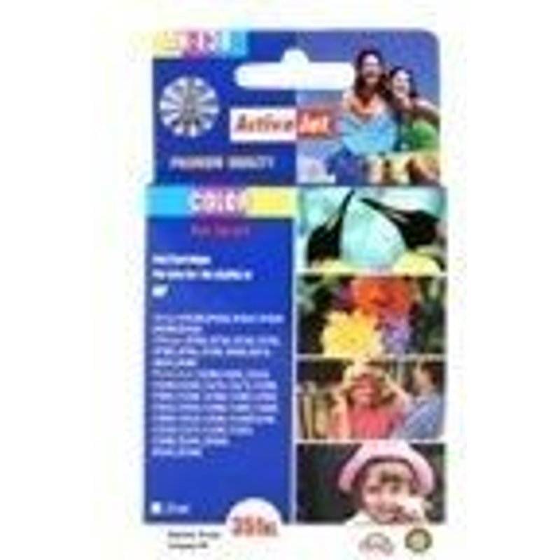 Cartouche ACTIVEJET AH-E38 Refill pour HP CB338E No.351 color 21ml