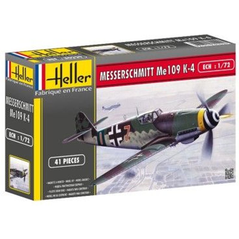 Maquette Avion Messerschmitt Me 109 K-4-Heller