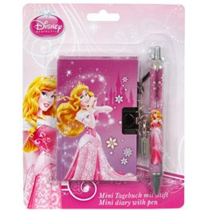 Disney Princess Journal Intime Avec Cadenas Et Stylo Aurore