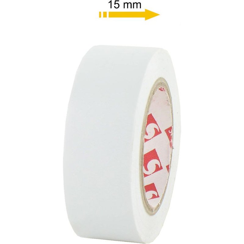 Ruban adhésif électrique SCAPA - PVC - Blanc - 15mm - 2702BL-15