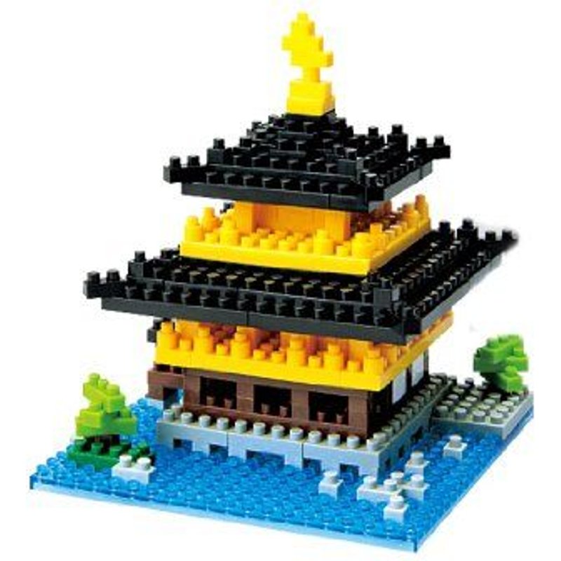 Nanoblock - Nbh-011 - Jeu De Construction - Kinkaku-Ji