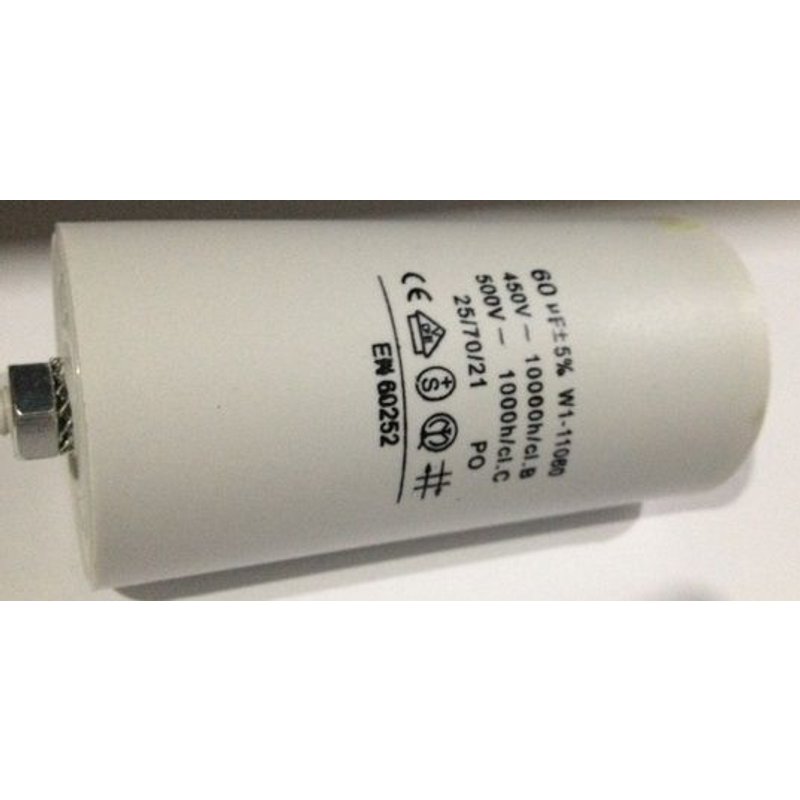 condensateur permanent 60uF FASTON