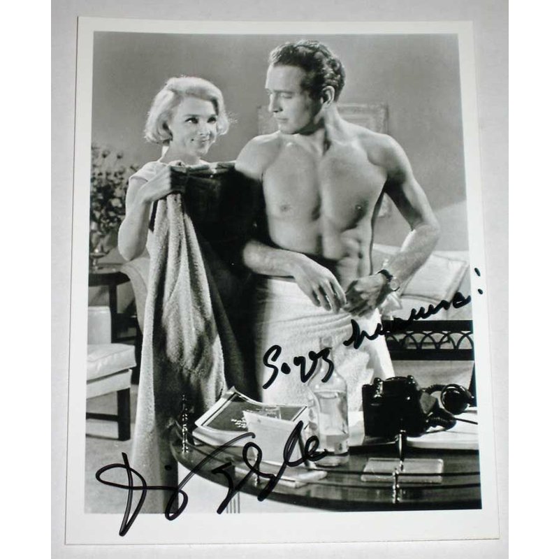 Autographe Micheline Presle (Film "Pas De Lauriers Pour Les Tueurs" Avec Paul Newman)