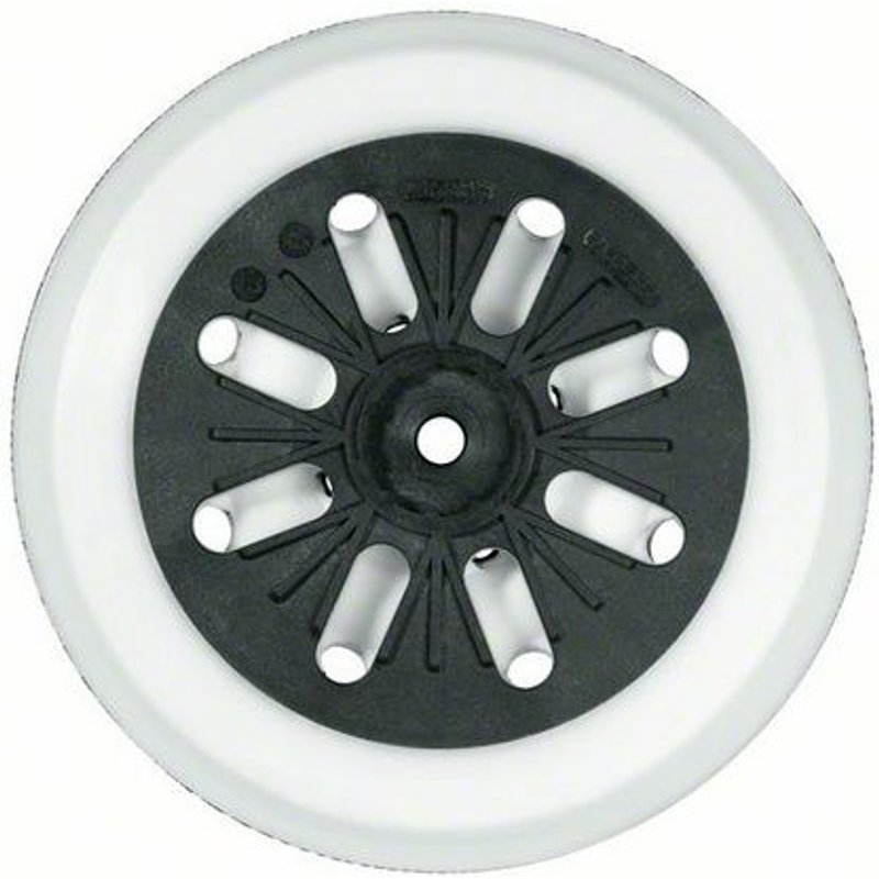 Plateau de ponçage BOSCH souple Ø150 mm Pour GEX150 - 2608601185
