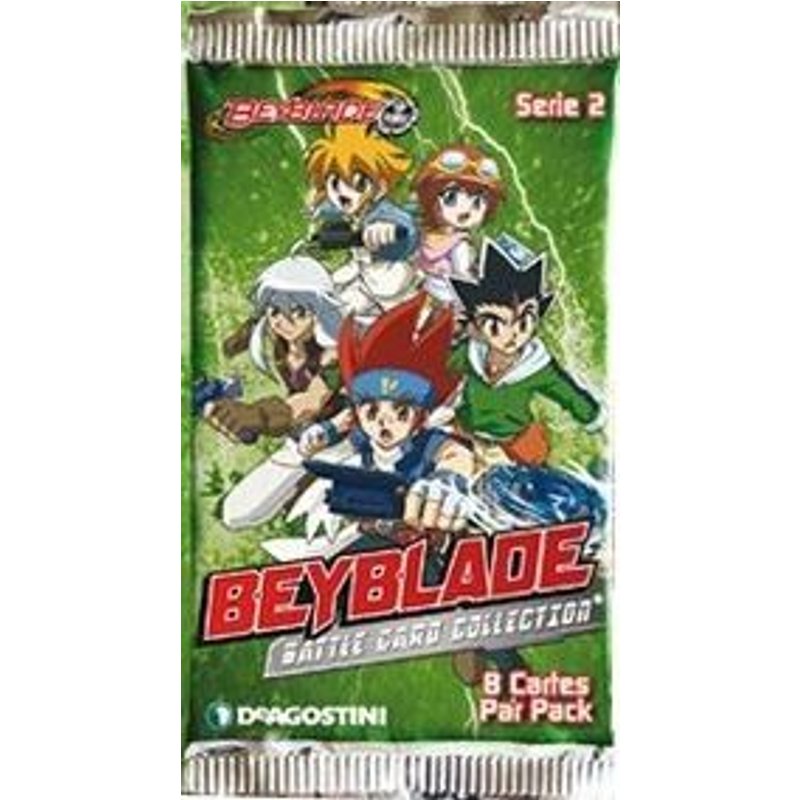Booster 8 Cartes Beyblade Série 2