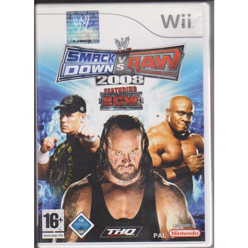 Wwe Smackdown Vs. Raw 2008 Wii