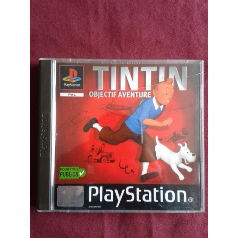 Tintin Objectif Aventure Ps1