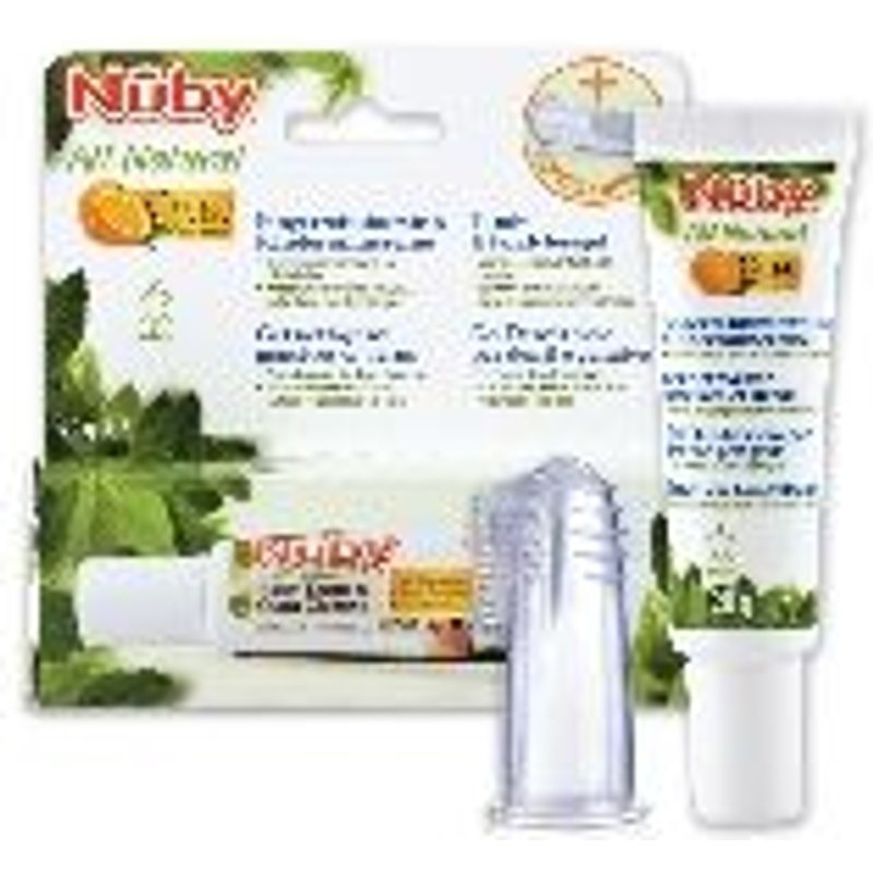 Nûby - Gel Nottoyant Gencives Et Dents Citroganix Tube De 20g
