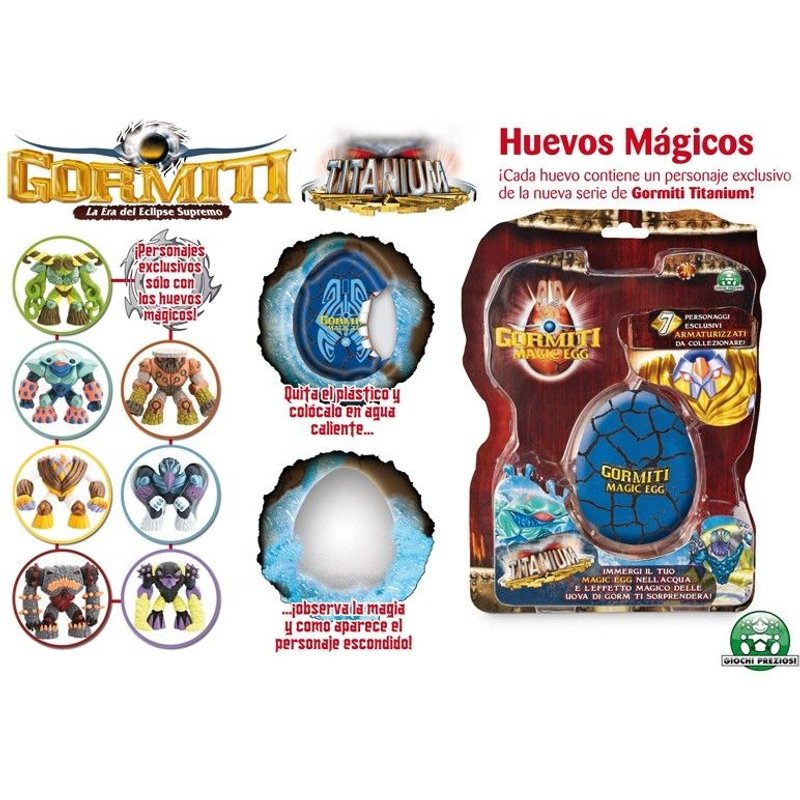 Gormiti Titanium Magic Eggs