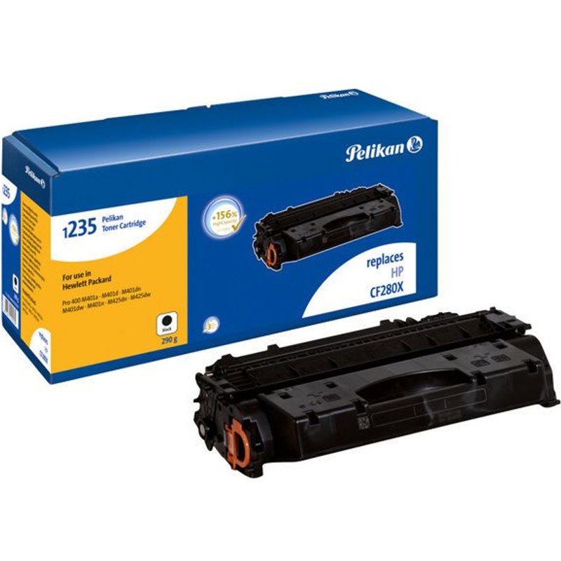 Pelikan 1235 - Noir - compatible - cartouche de toner (alternative pour : HP 80X) - pour HP LaserJet Pro 400 M401, MFP M425