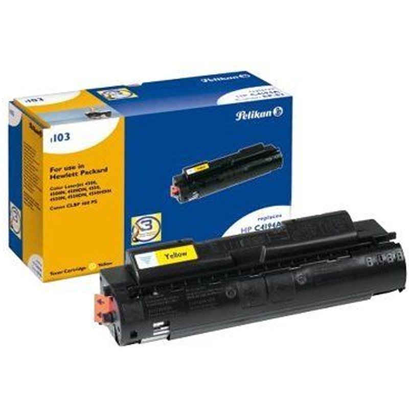Pelikan 1103 - Jaune - compatible - cartouche de toner (alternative pour : HP C4194A) - pour Canon CLBP-400, 460; LBP-2040, 2050; HP Color LaserJet 4500, 4550
