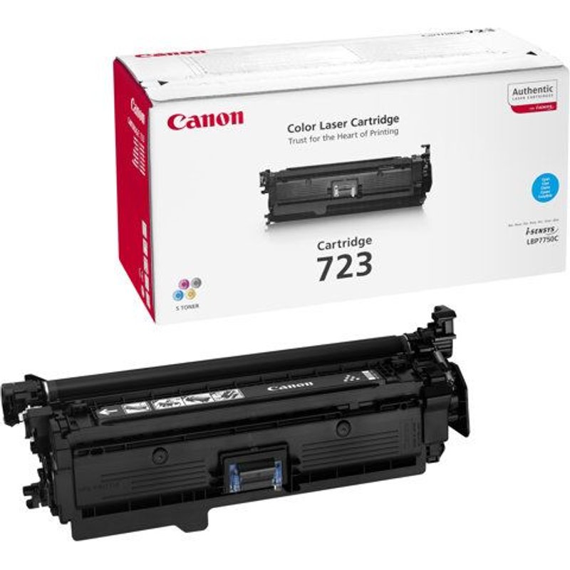 Canon 723 C - Cyan - originale - cartouche de toner - pour i-SENSYS LBP7750Cdn