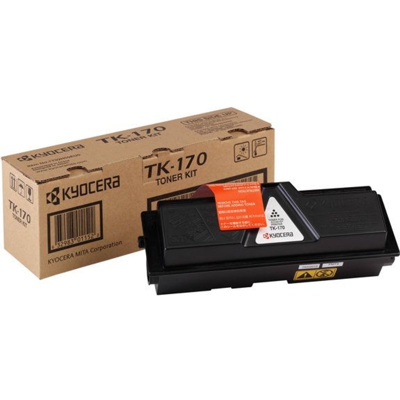 Kyocera TK 170 - Cartouche de toner - 1 x noir - 7200 pages - pour FS-1320D, 1320D/KL3, 1320DN, 1320DN/KL3, 1370DN, 1370DN/KL3