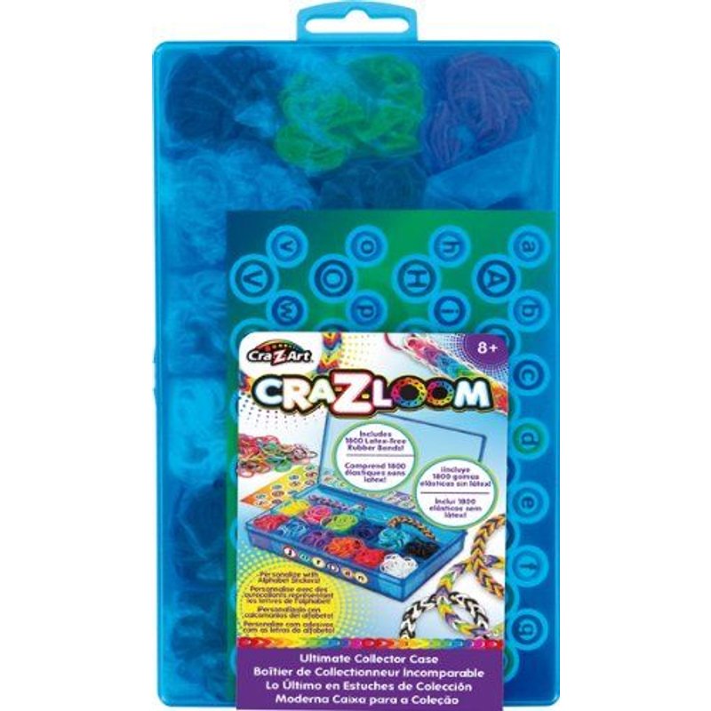 Cra-Z-Loom : Coffret Création Recharge 1800 Elastiques