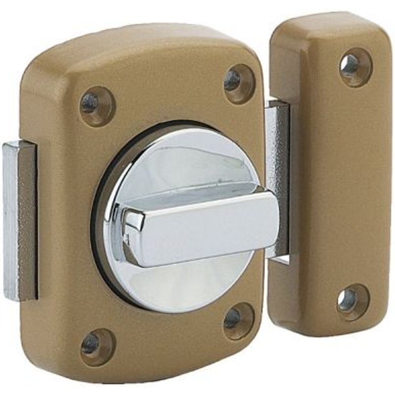 Verrou automatique Alouette 40 mm bronze (1009421) Thirard