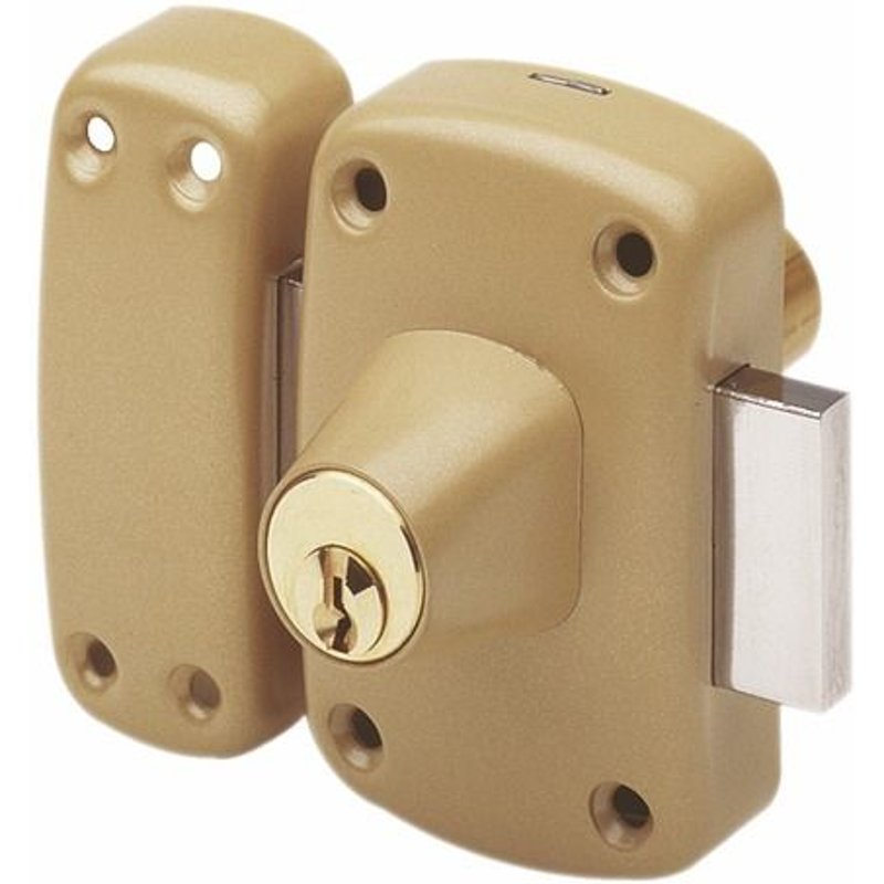 Verrou cylindre double entrée 7603 cyclop vachette (45 mm)