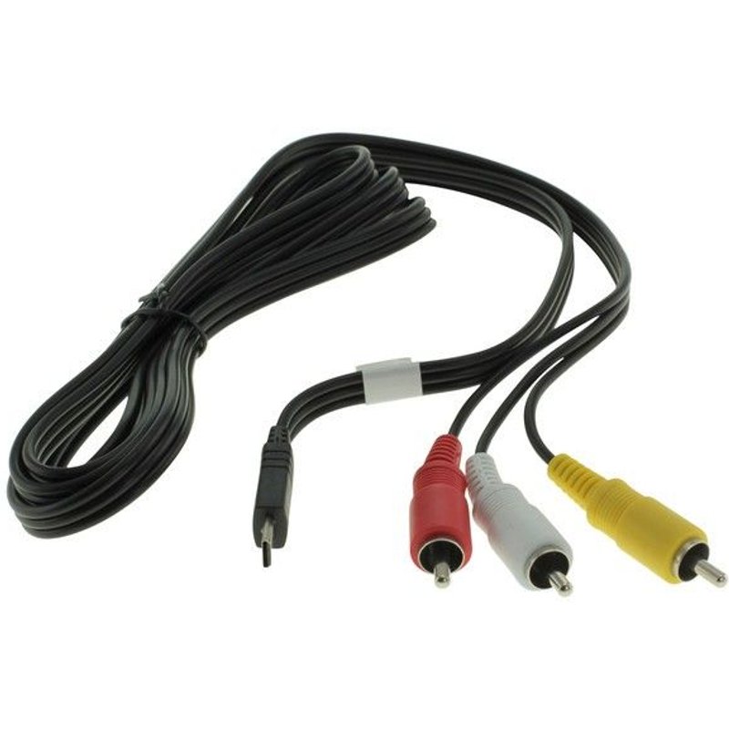 Cable AV VMC-15MR2 Sony DEV-50V Cyber-shot DSC-RX10 Sony Handycam HDR-CX220 /