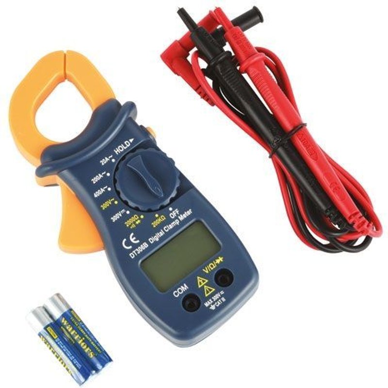 Testeur pince ampère métrique compacte