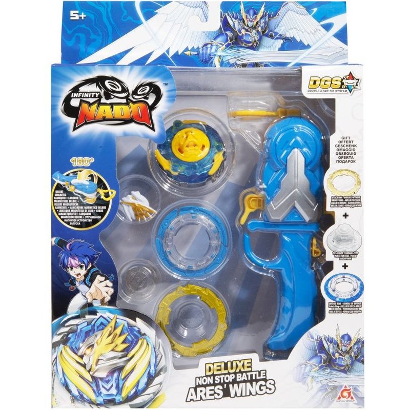 Infinity Nado Toupie Non-Stop Battle Deluxe Jade Bow