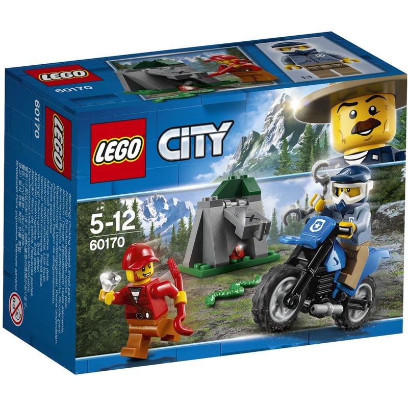 LEGO City - La poursuite en moto tout-terrain - 60170