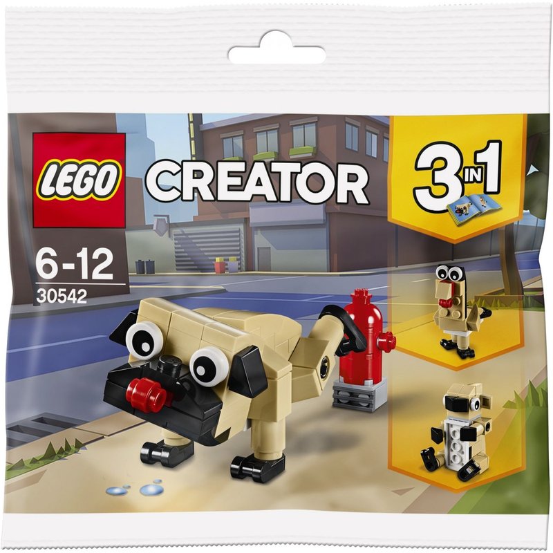 LEGO Creator - Cute Pug (Polybag) - 30542