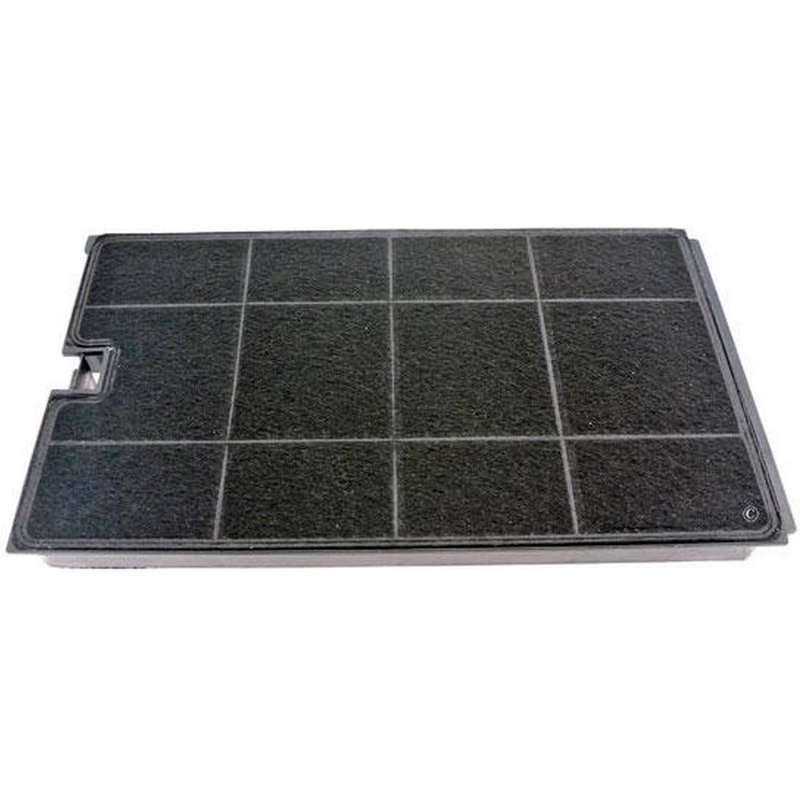 Filtre charbon rectangulaire type 35 (à l'unité) d'origine 264X158X22mm Hotte (484000008675 BAUKNECHT IKEA WHIRLPOOL WHIRLPOOL)