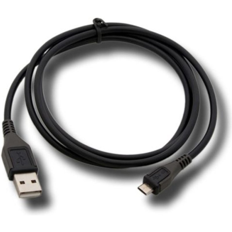 Pour acer liquid / express / metal / mini / stream : cable usb noir type micro usb synchro et charge