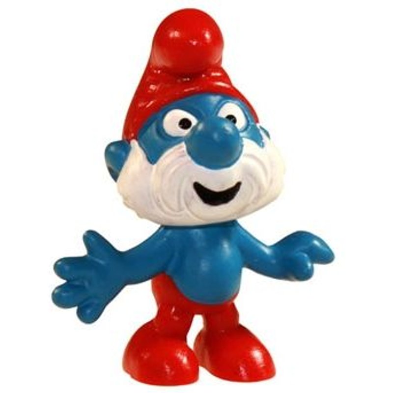 Les Schtroumpfs Figurine Grand Schtroumpf 6 Cm