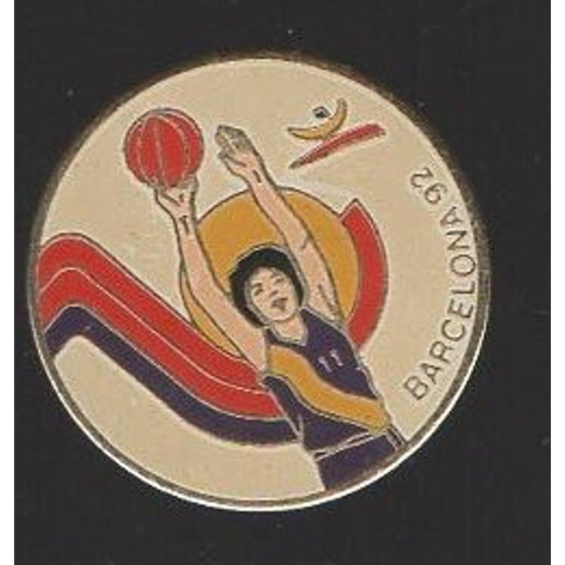 Pin's Basket / Jeux Olympiques De Barcelone 92