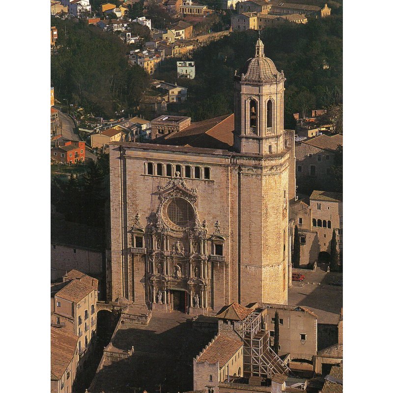 Carte Postale - Espagne - Girona - La Cathedrale
