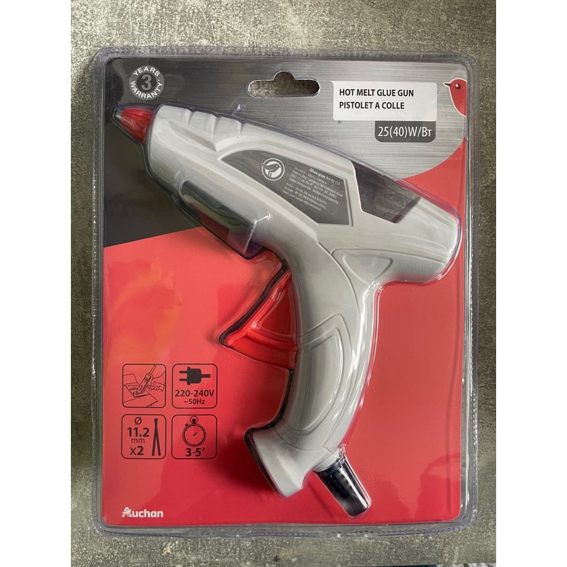 Pistolet à colle électrique filaire de marque Auchan