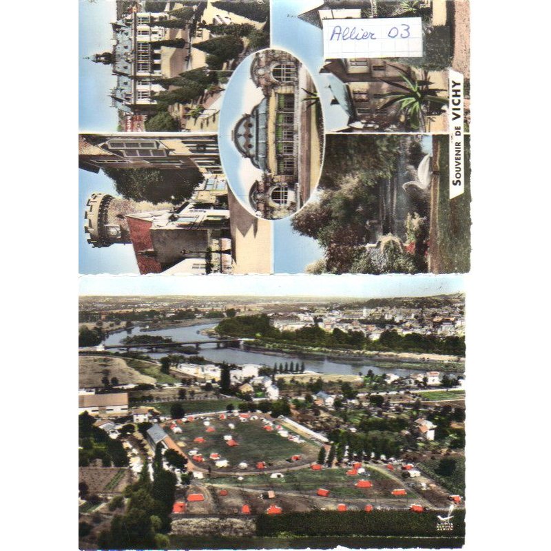 Lot De 2 Cartes Postales De L'allier (03), Bellerive Et Vichy°°°