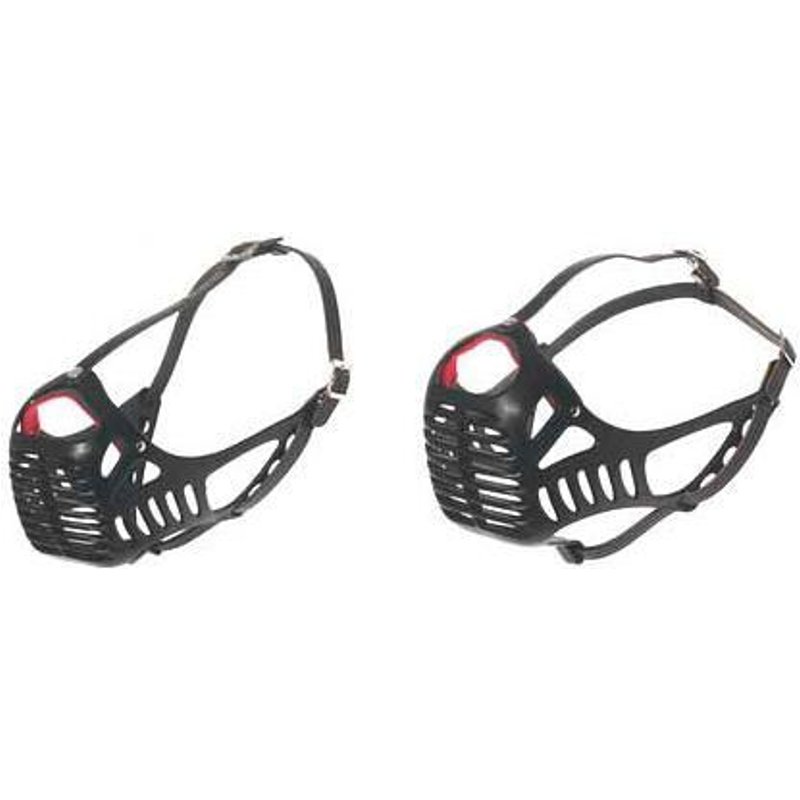 Muselière En Plastique Pour Chiens Au Museau Court Ou Gros 5