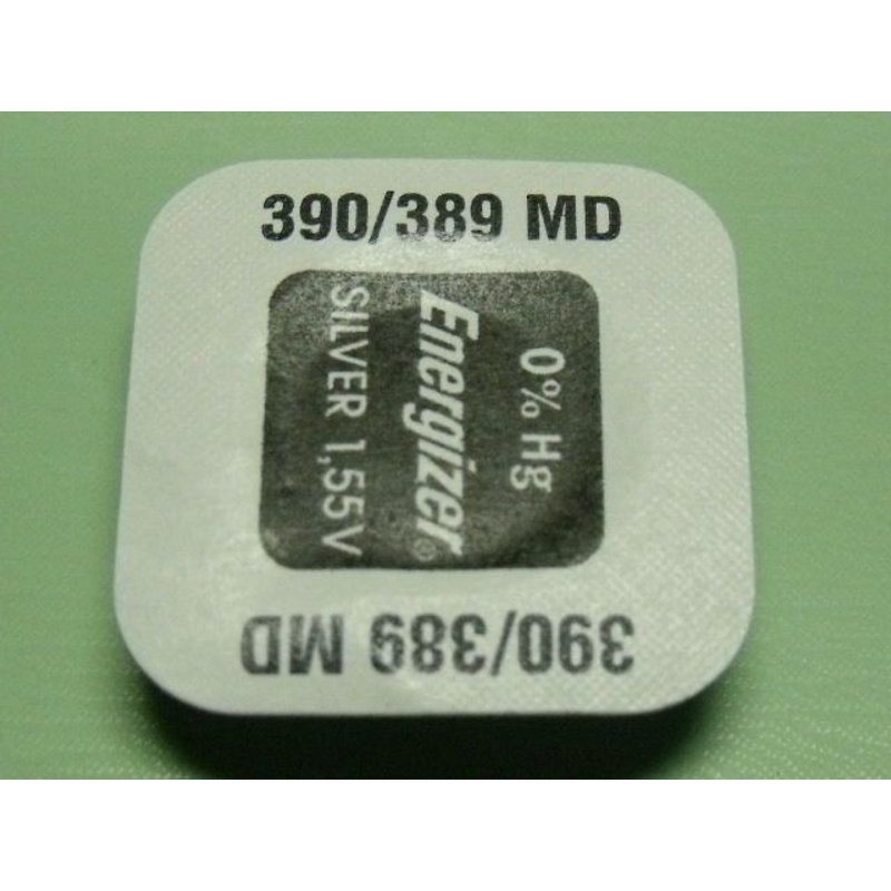 1 Pile 390-389 SR1130SW/SR1130W/SR54 Energizer 1,55V Pile Bouton pour Montre 0% Mercure