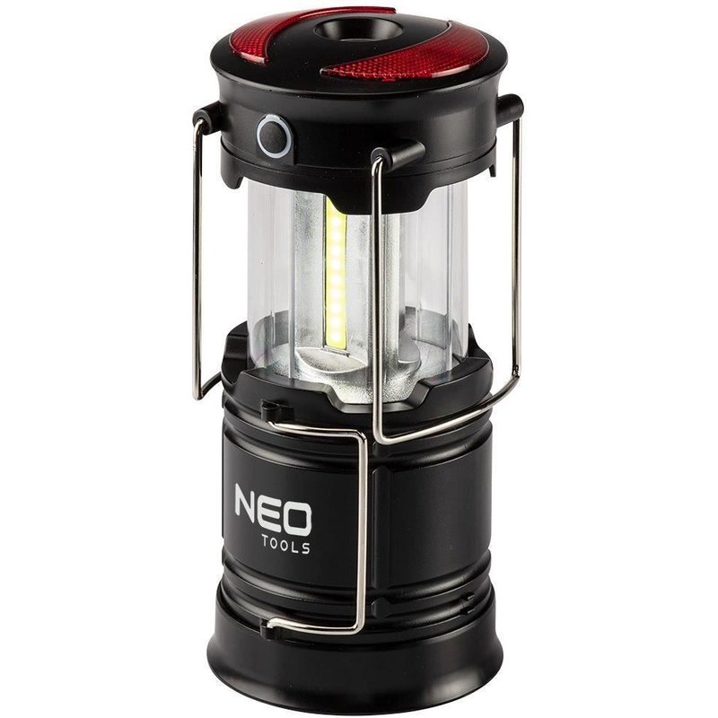 Lampe de camping, 3 en 1, LED COB, 3 W, 200 lm, 3xAA, NEO