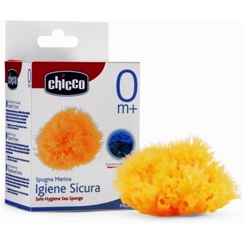 Chicco - 00062179400000 - Hygiène Et Soins - Eponge De Mer 100%Naturelle 0 M+
