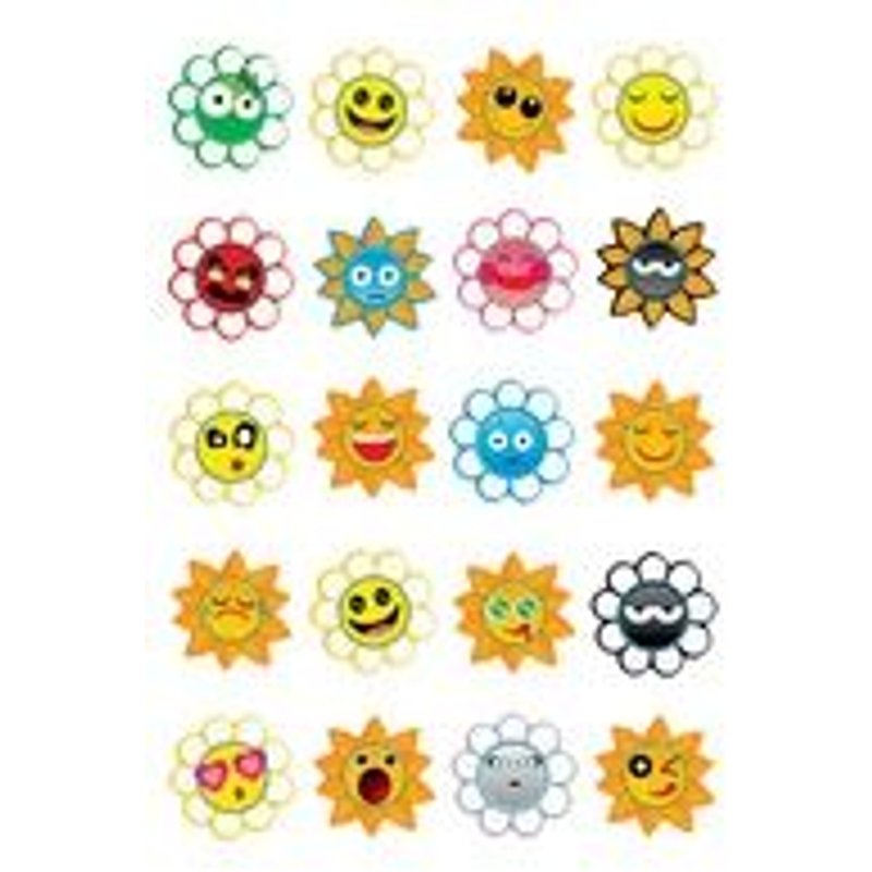 Herma Sticker Magic Crazy Suns, Puffy 3668