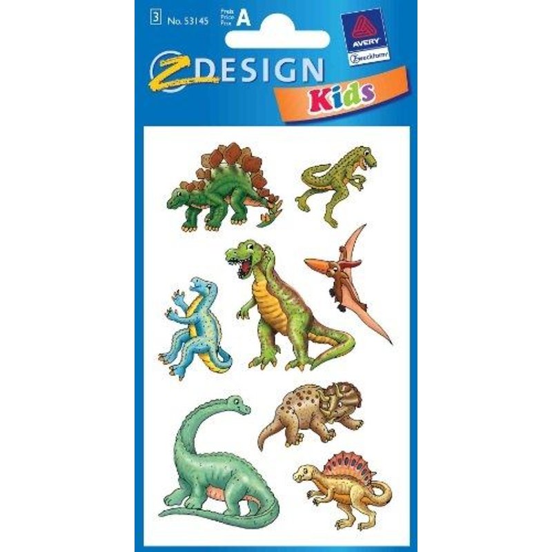 Z Design Kids 53145: Naklejki Dinozaury Avery