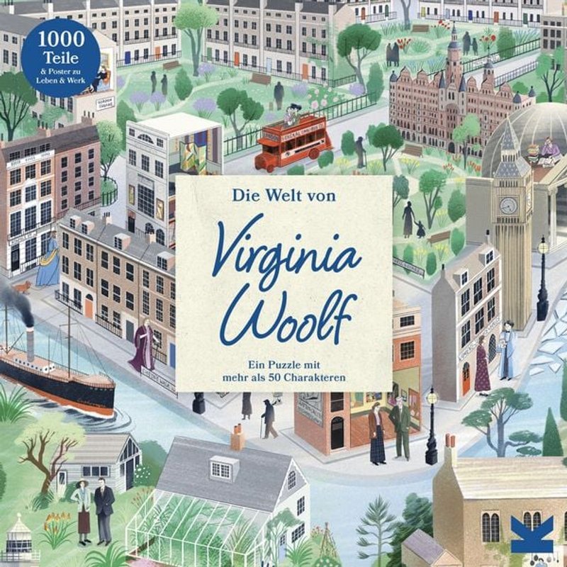 Puzzle „Die Welt von Virginia Woolf“