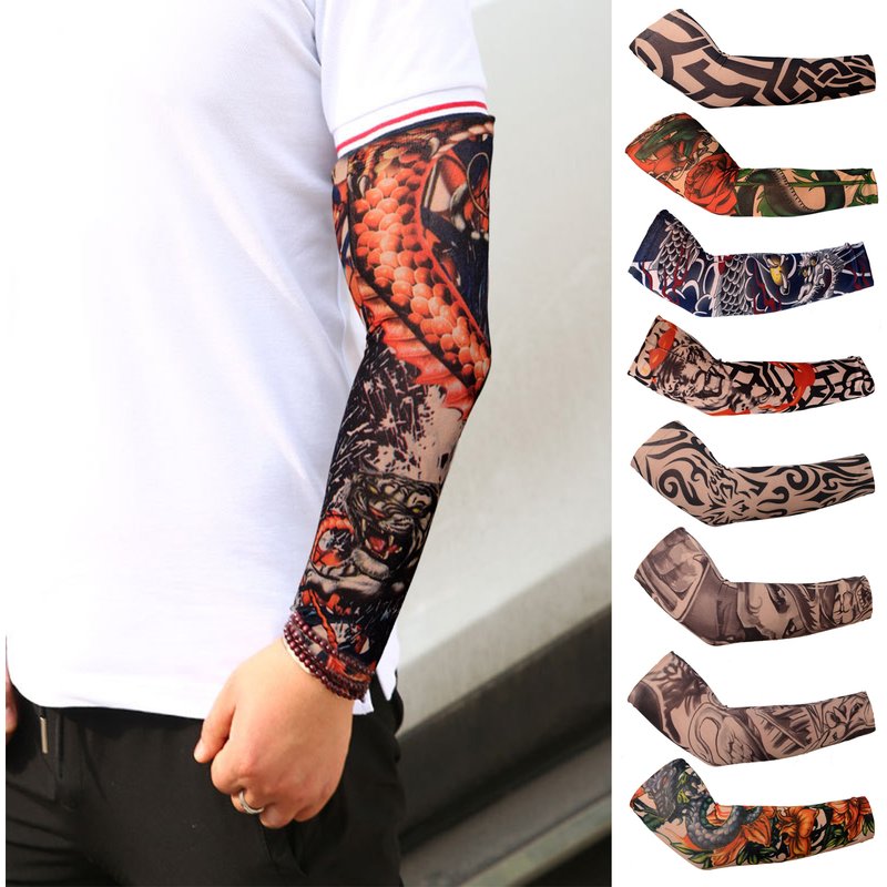 Drivedirect 1 Pc Cycling Arm Sleeve Comfortable Breathable Sunscreen Sun Protection Thin Arm Protection Riding Sleeve Cycling Supplies
